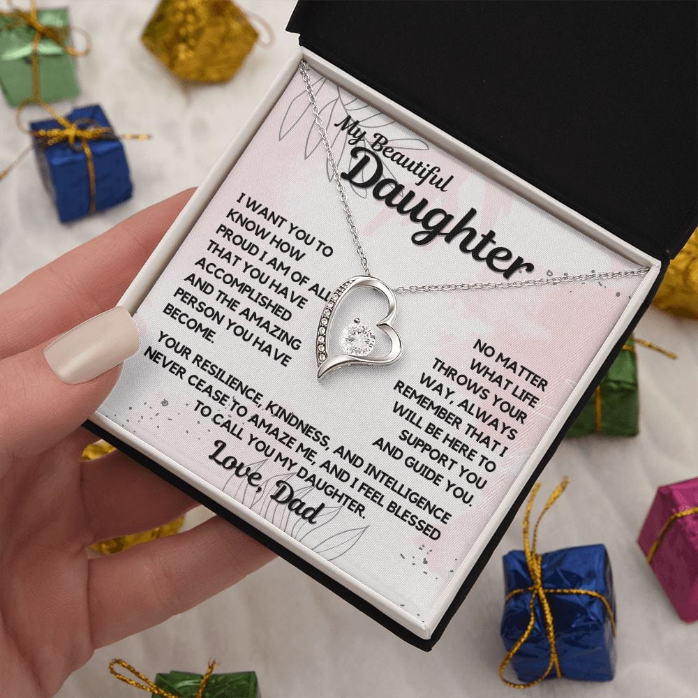 Gift For Daughter | From Dad, Father, Daddy's Little Girl, Stepped Up Dad, Graduation, Mothers Day, Birthday