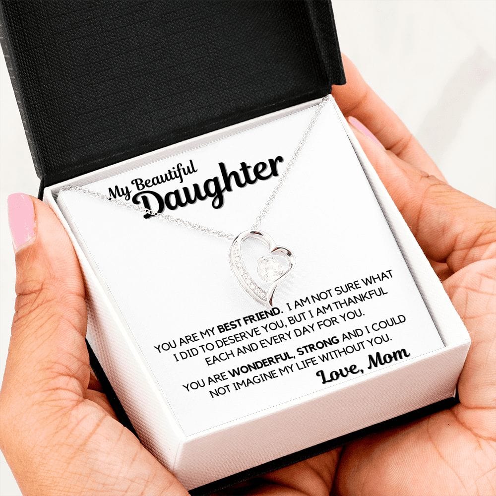 Daughter Gift | From Mom, To My Beautiful Daughter, Birthday, Graduation