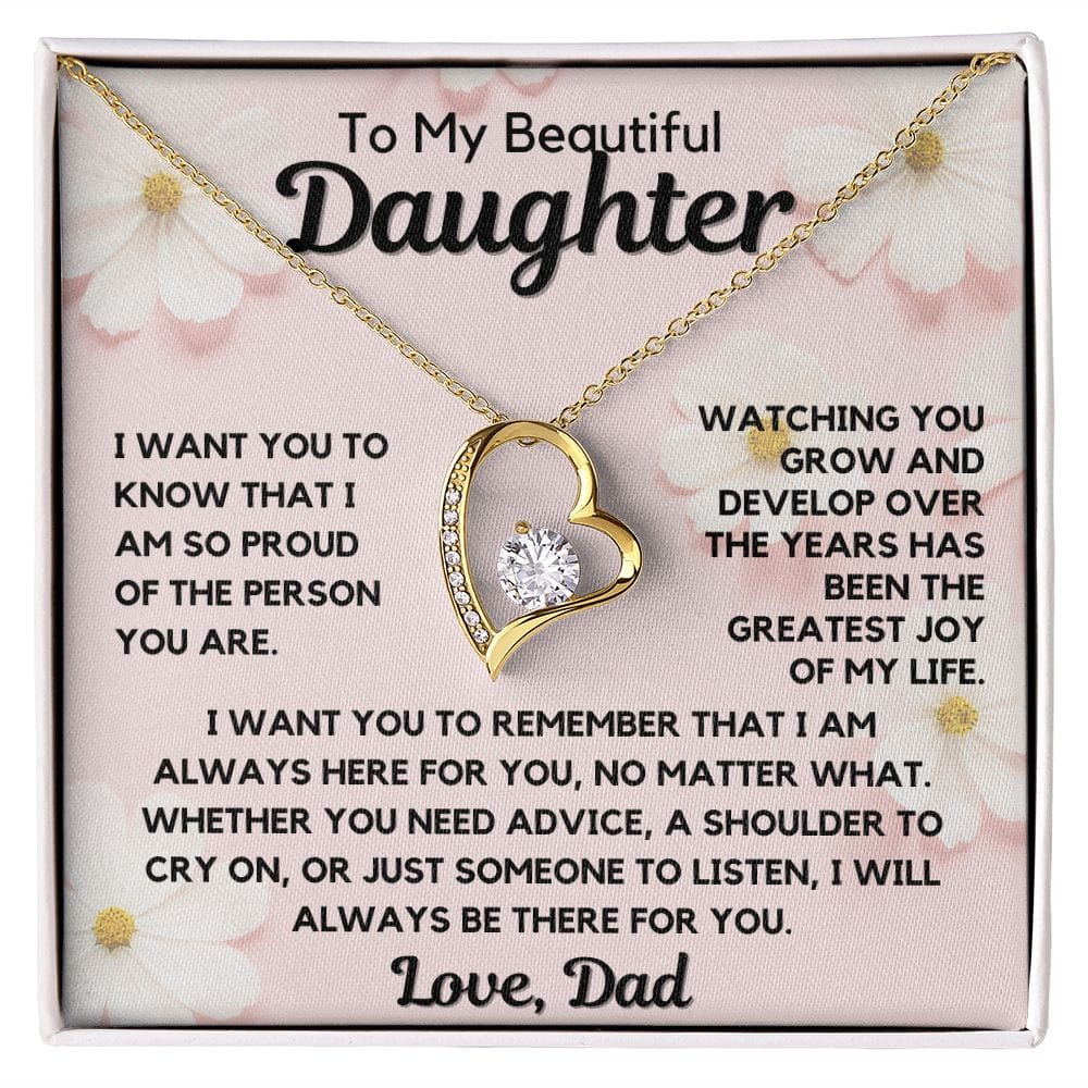 Gift For Daughter | From Dad, Father, Daddy's Little Girl, Graduation, Mothers Day, Birthday