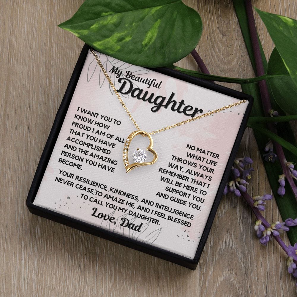 Gift For Daughter | From Dad, Father, Daddy's Little Girl, Stepped Up Dad, Graduation, Mothers Day, Birthday