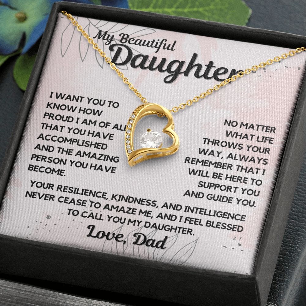 Gift For Daughter | From Dad, Father, Daddy's Little Girl, Stepped Up Dad, Graduation, Mothers Day, Birthday
