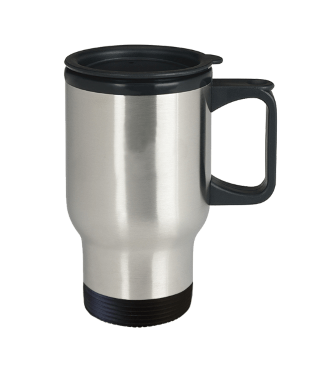 Travel mug wake up be kind kick ass repeat drink mug coffee camping mug