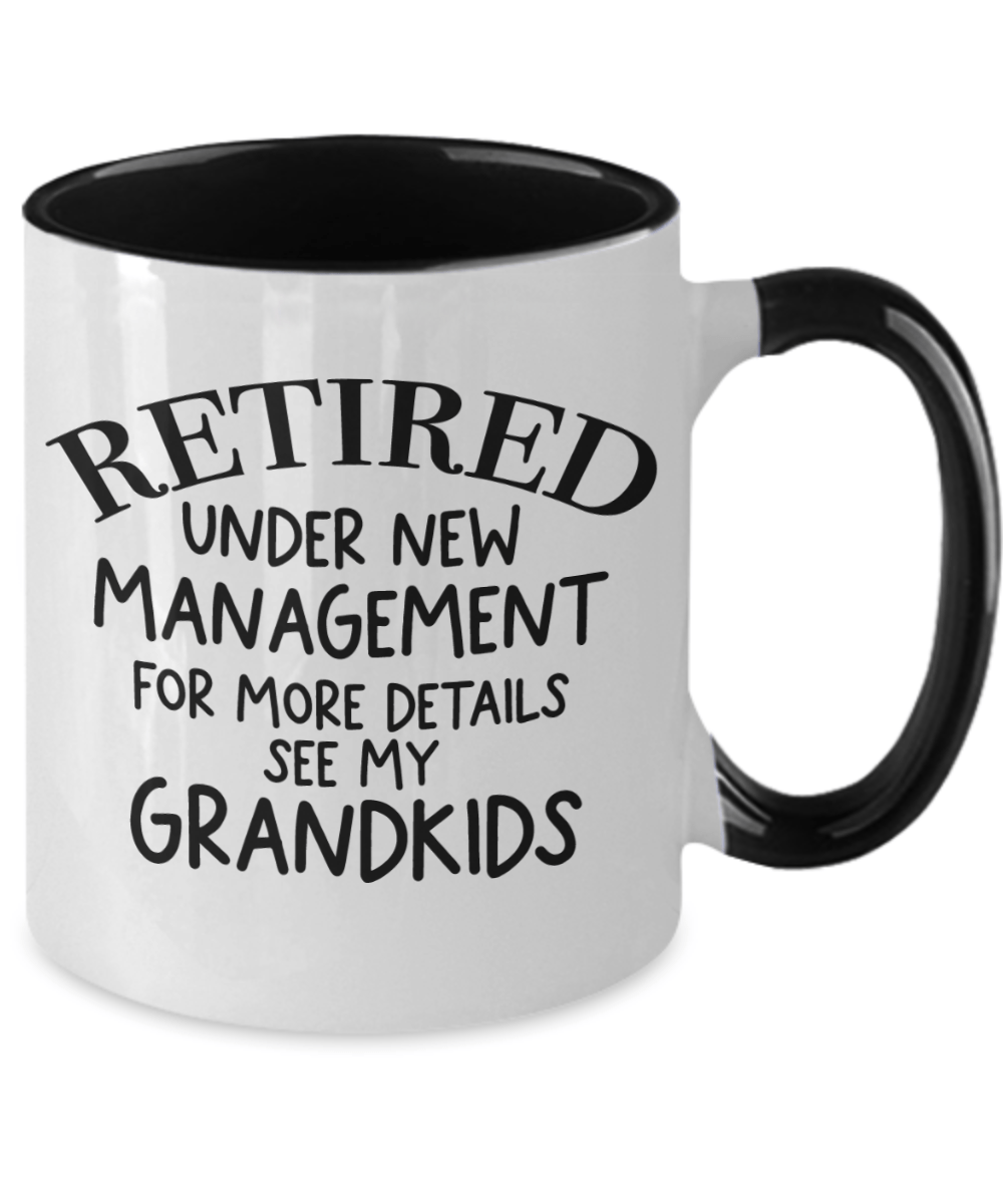 Retired Grandparent Funny Coffee Mug Retirement