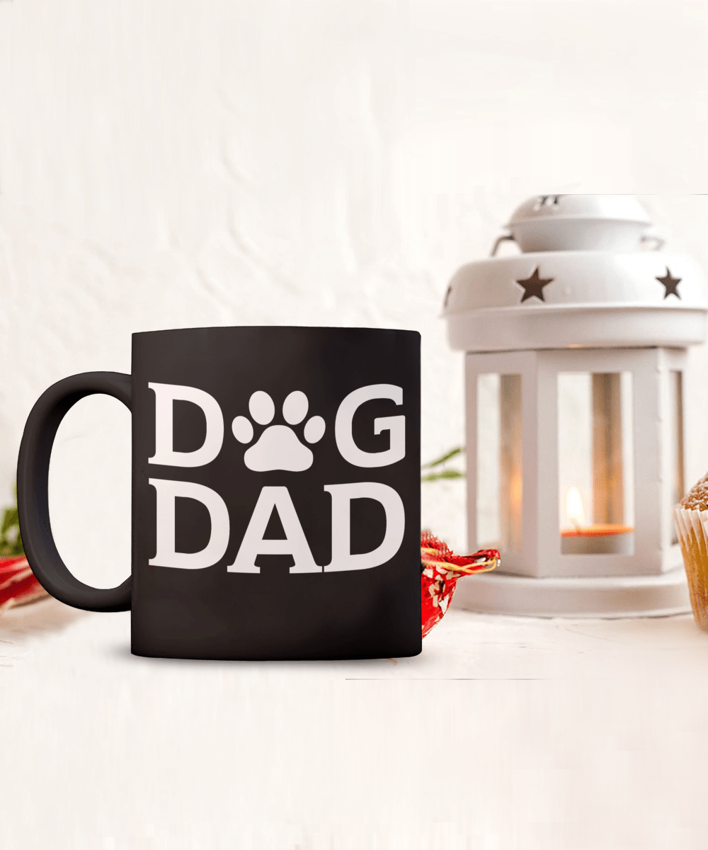 Dog Dad Gift | Dog Father, Coffee Mug Cup For Dad, Dog Lover, Fathers Day, Birthday
