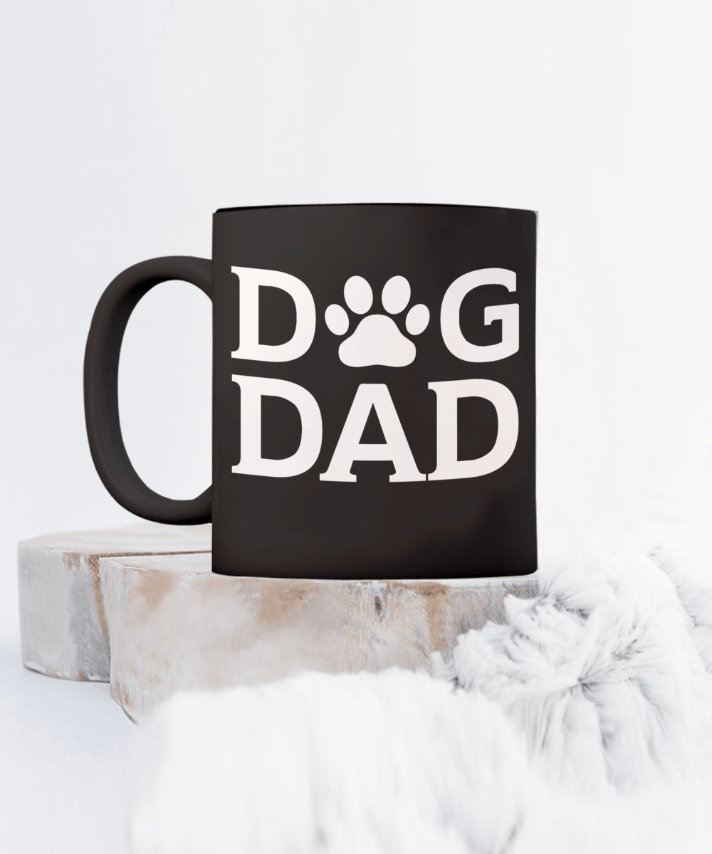 Dog Dad Gift | Dog Father, Coffee Mug Cup For Dad, Dog Lover, Fathers Day, Birthday