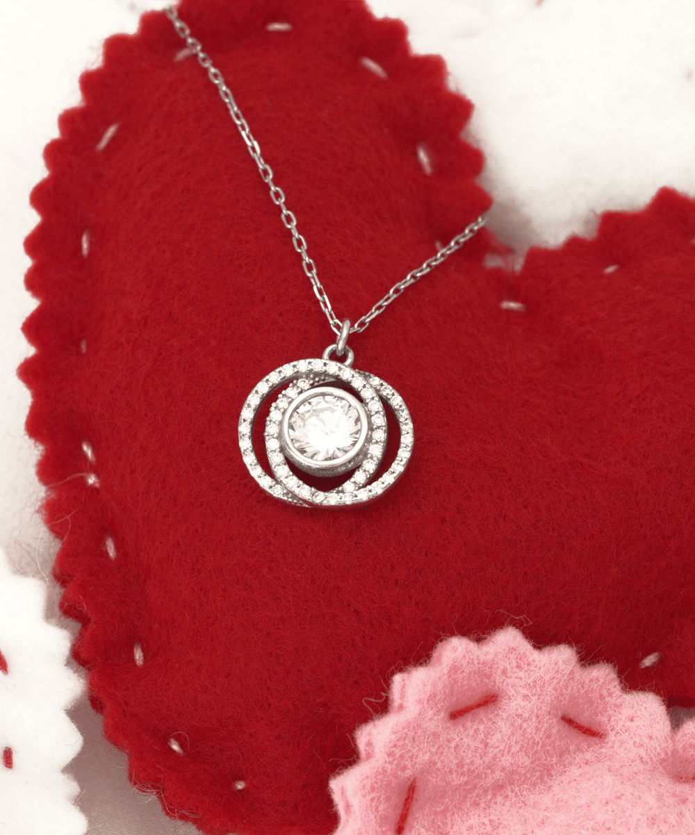Gift For Mom | Necklace To Mom From Daughter, From Son, Forever Love, Birthday, Mothers Day