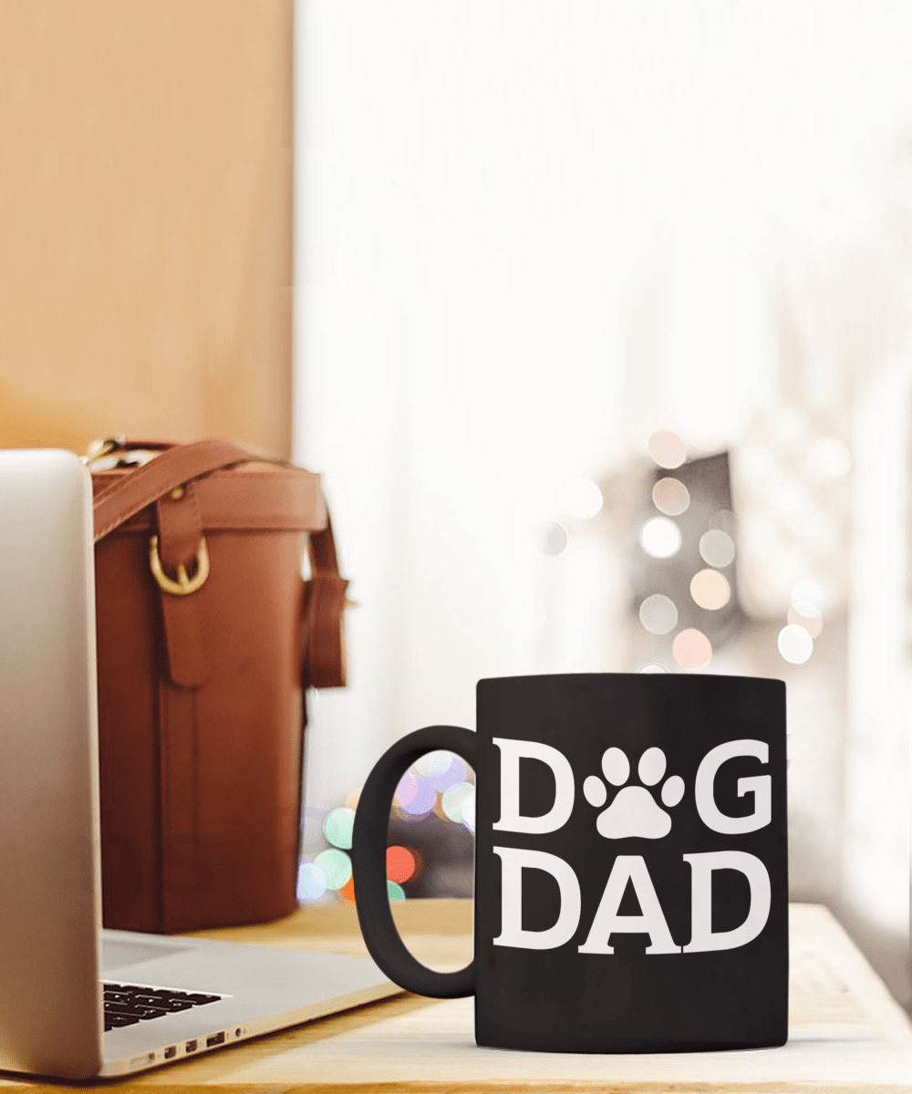 Dog Dad Gift | Dog Father, Coffee Mug Cup For Dad, Dog Lover, Fathers Day, Birthday