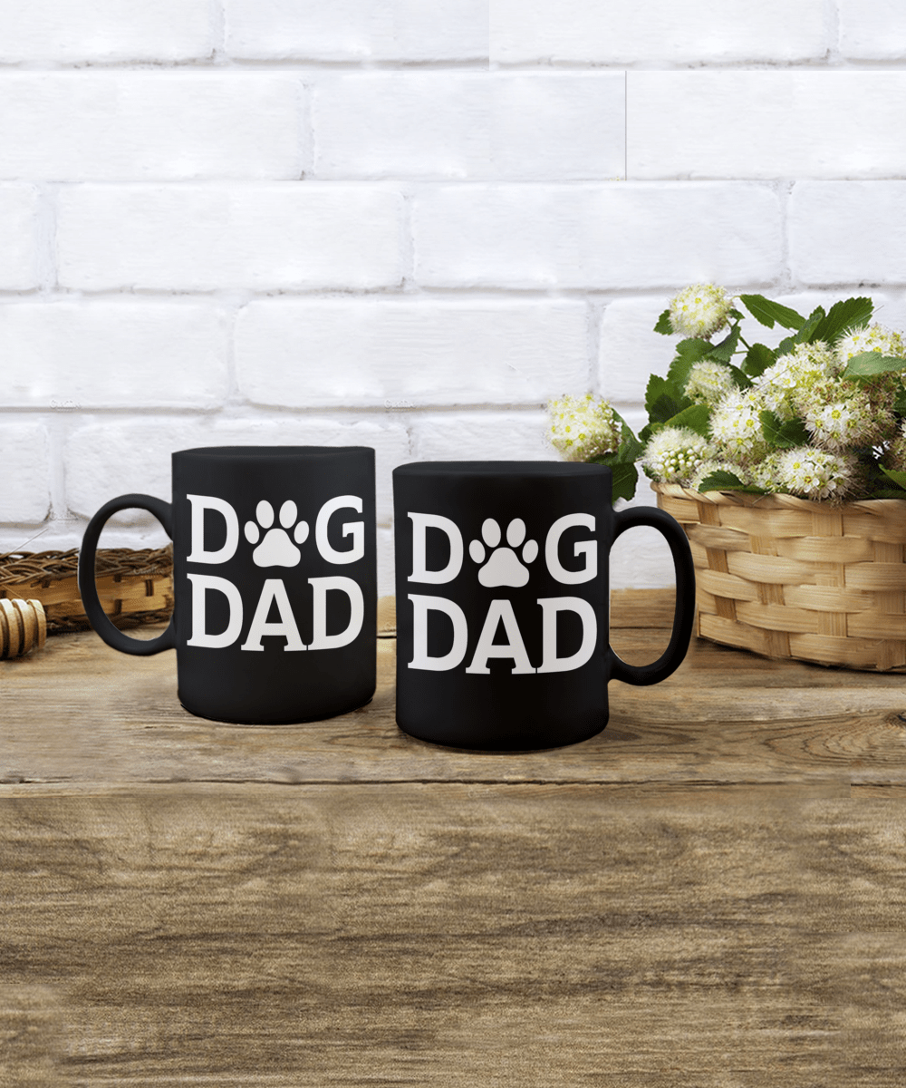 Dog Dad Gift | Dog Father, Coffee Mug Cup For Dad, Dog Lover, Fathers Day, Birthday