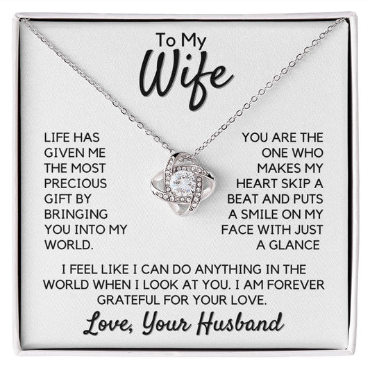 Gift To My Wife, Soulmate | Partner From Husband Necklace, Anniversary, Birthday, Mothers Day