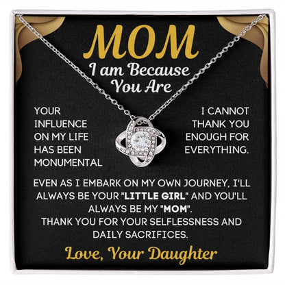 Mom Gift | To Mother From Daughter Necklace, Mothers Day, Birthday