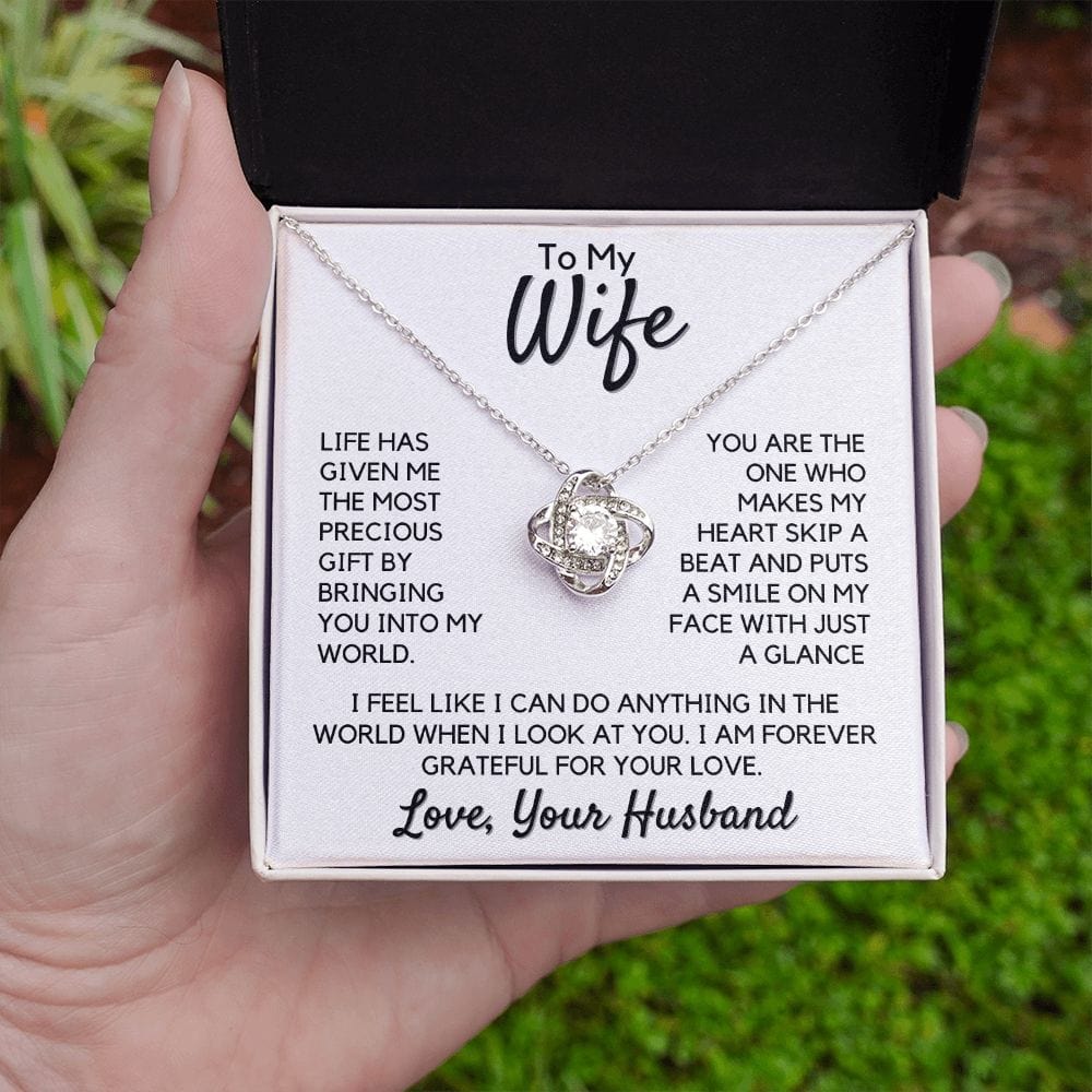 Gift To My Wife, Soulmate | Partner From Husband Necklace, Anniversary, Birthday, Mothers Day