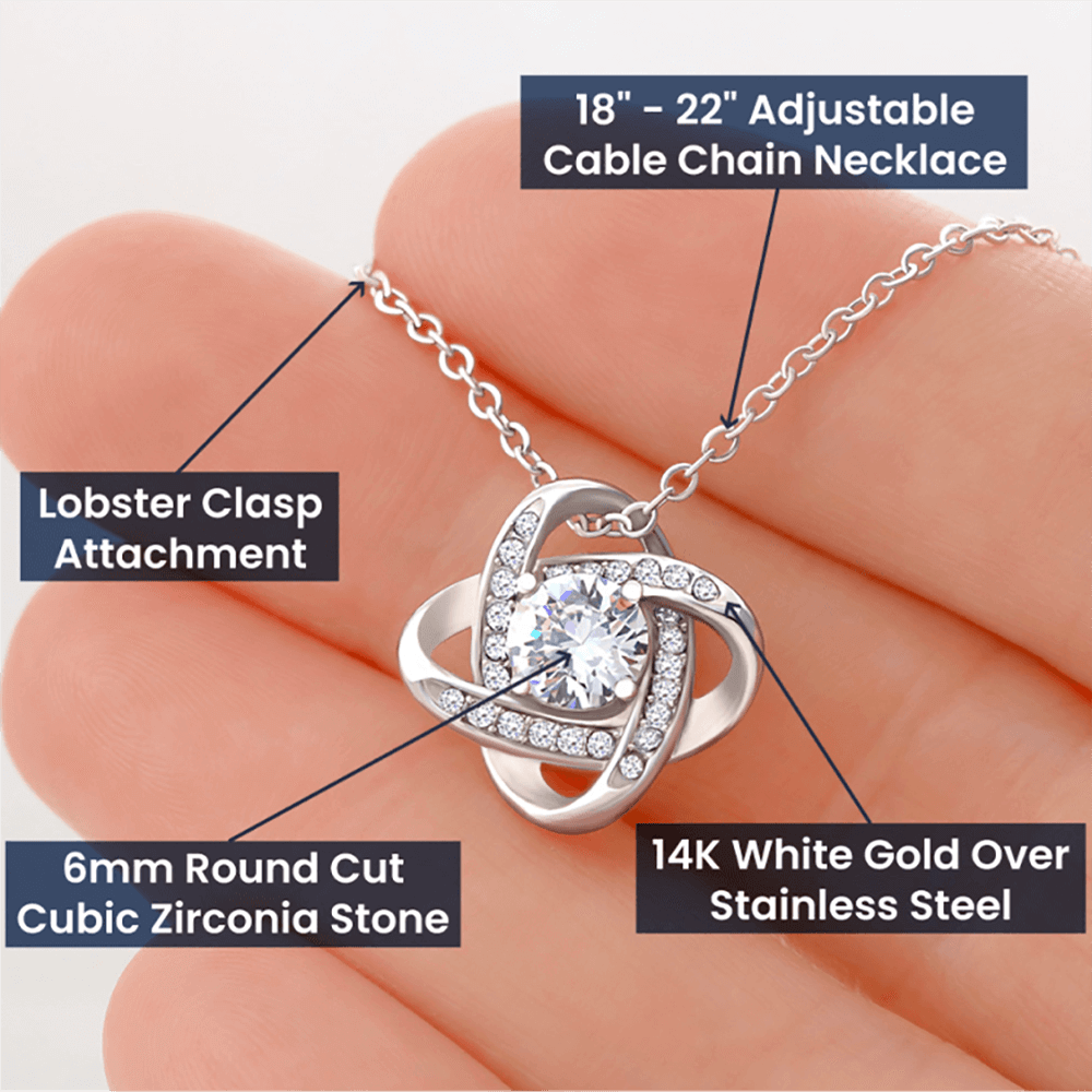 Gift To My Wife, Soulmate | Sweetheart, Partner From Husband Necklace, Anniversary, Birthday, Mothers Day