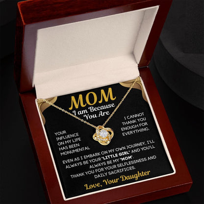 Mom Gift | To Mother From Daughter Necklace, Mothers Day, Birthday