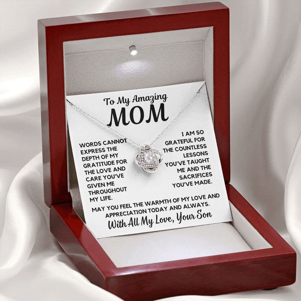 Gift For Mom | From Son To His Mother, Mother In Law, Son To Be, Mothers Day, Birthday