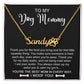 Dog Mom Gift | Personalized Name Necklace with Paw Print, God Lover, Mommy, Mothers Day Birthday