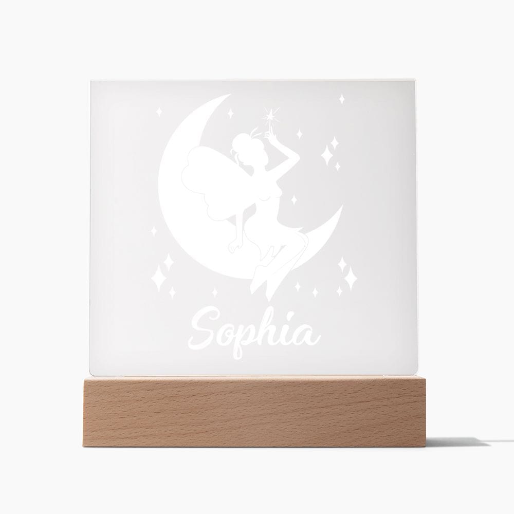 Night Lights | Fairy Custom Name Acrylics With Color Changing Light Up Option, Kids Room, Nursery, Baby Shower Gift, Birthday