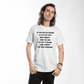 Unisex T shirt, funny, kids need therapy, from mom, dad, to children, fun loving, white