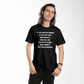Unisex T shirt, funny, kids need therapy, from mom, dad, to children, fun loving, black