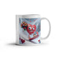 Snowboarder Drink Mug - funny, fun , Be Mine heart, Snowboard, love, coffee, tea, valentines gift