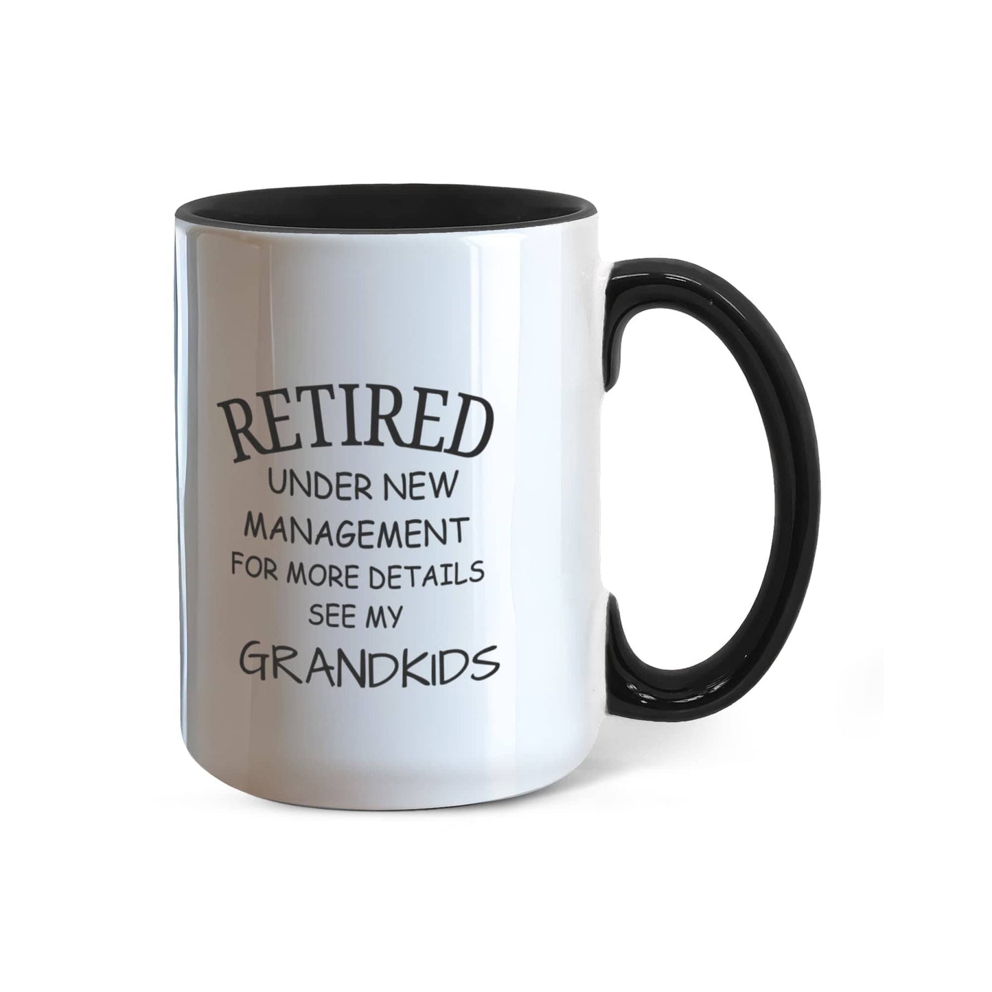 Retired Grandparent, funny mug from grandkids