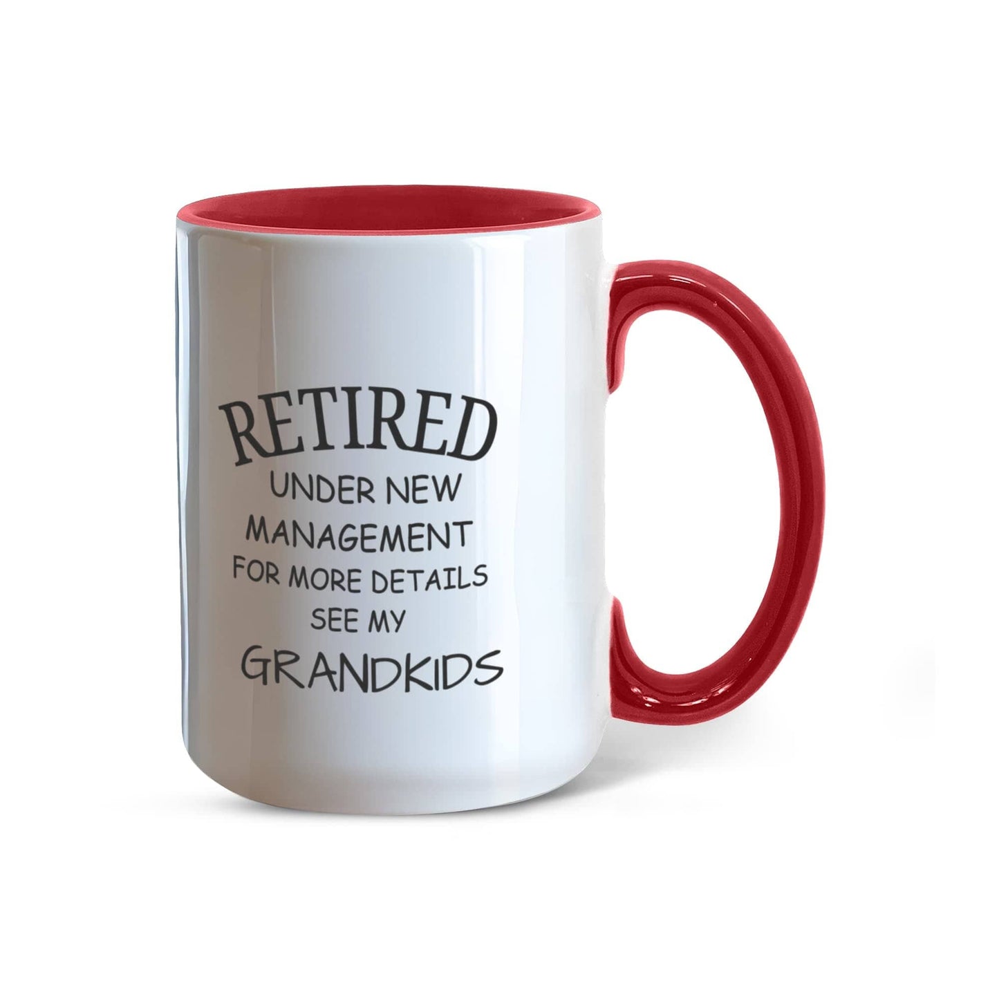 Retired Grandparent, funny mug from grandkids