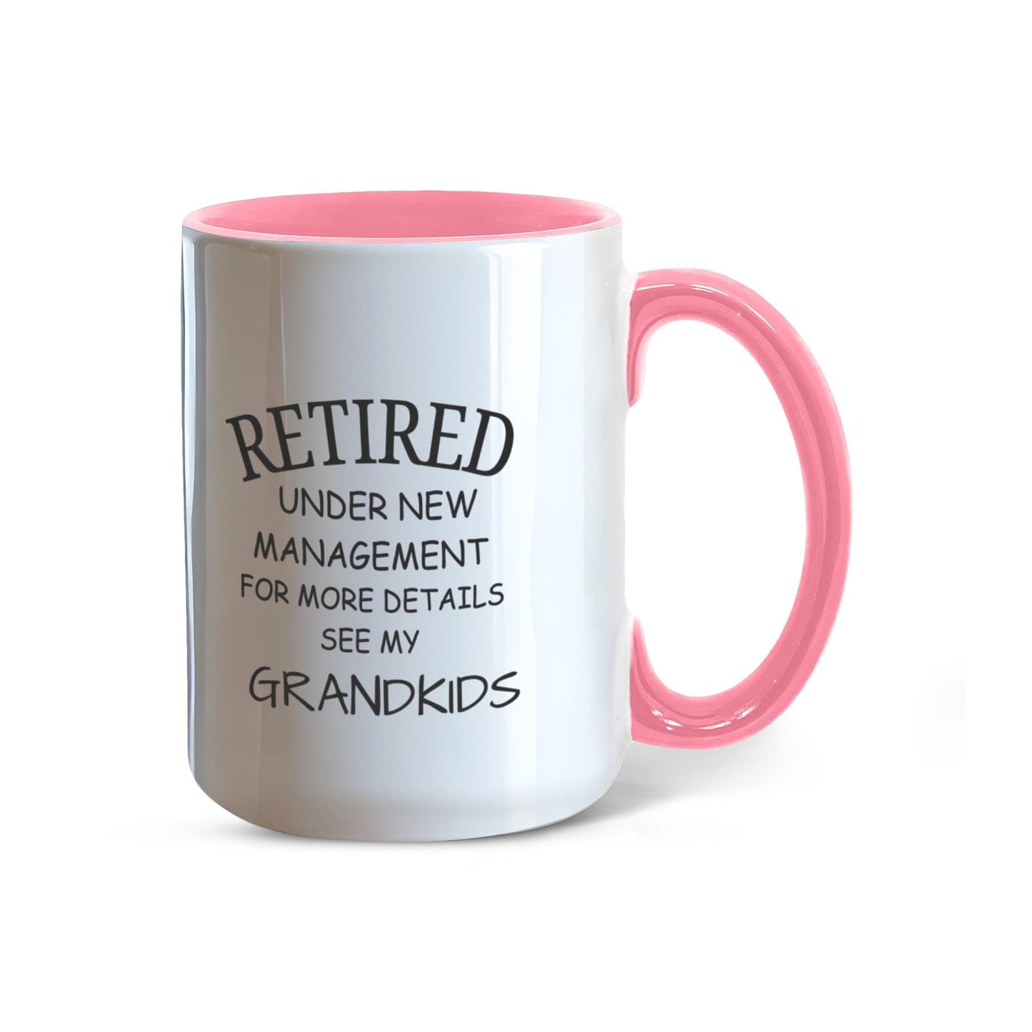 Retired Grandparent, funny mug from grandkids