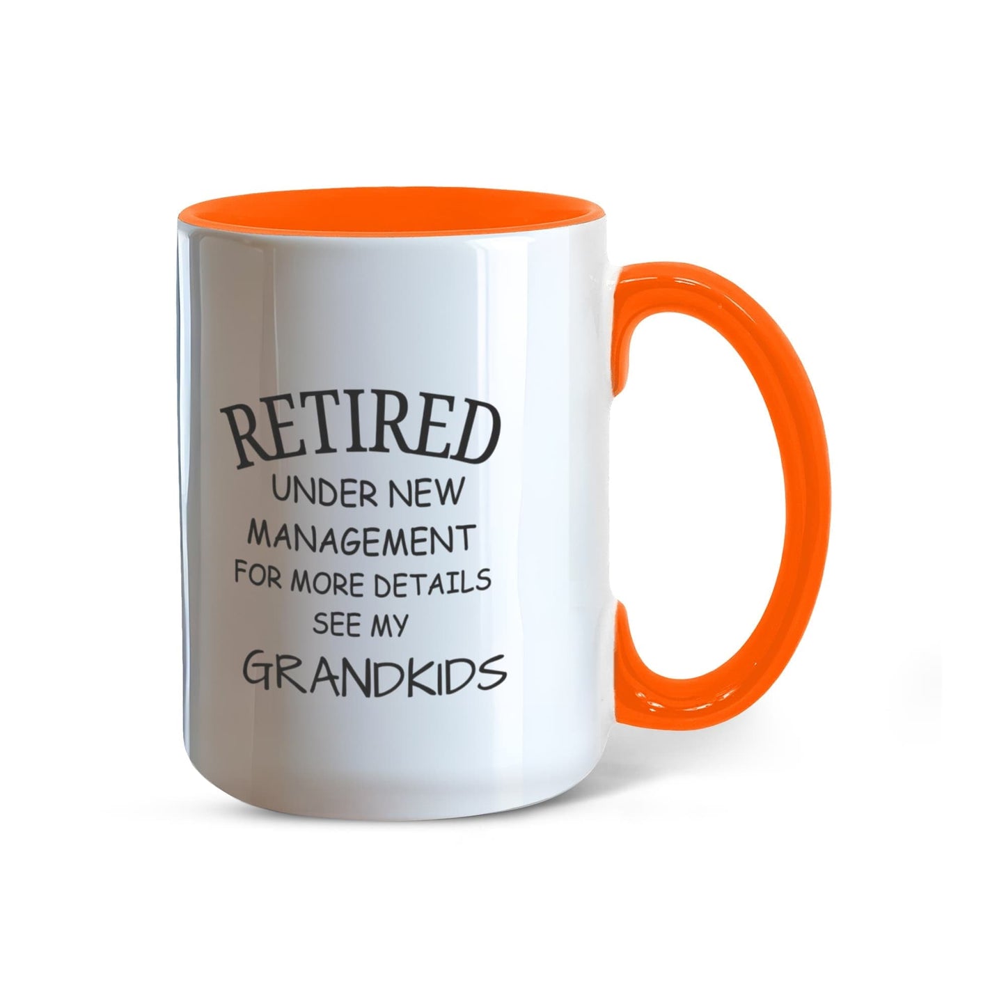 Retired Grandparent, funny mug from grandkids