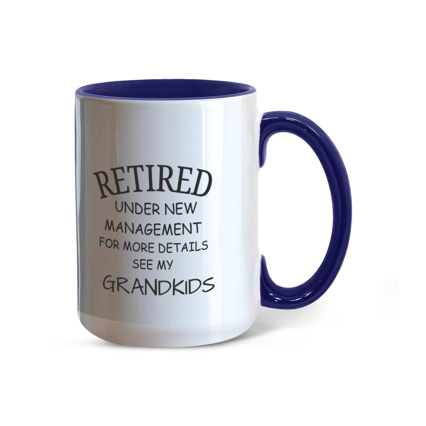 Retired Grandparent, funny mug from grandkids