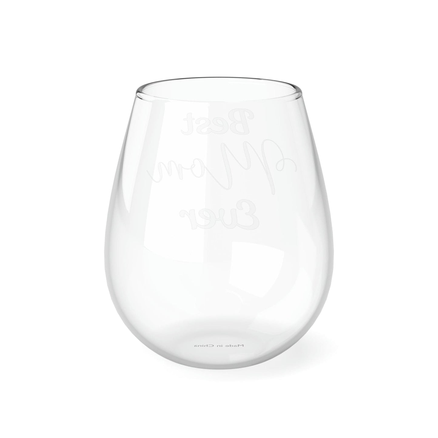 Gift For Mom | Stemless Wine Glass, Mothers Day, Birthday, Anniversary, Personalized