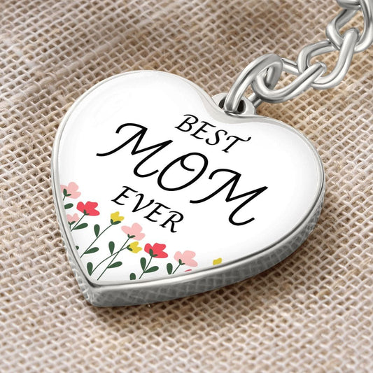 Mom Gift | Best Mom Key Chain, Engraving Option, Mothers Day, Birthday