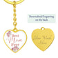 Best Mom Gift | Key Chain, Optional Engraving, Mothers Day, Birthday
