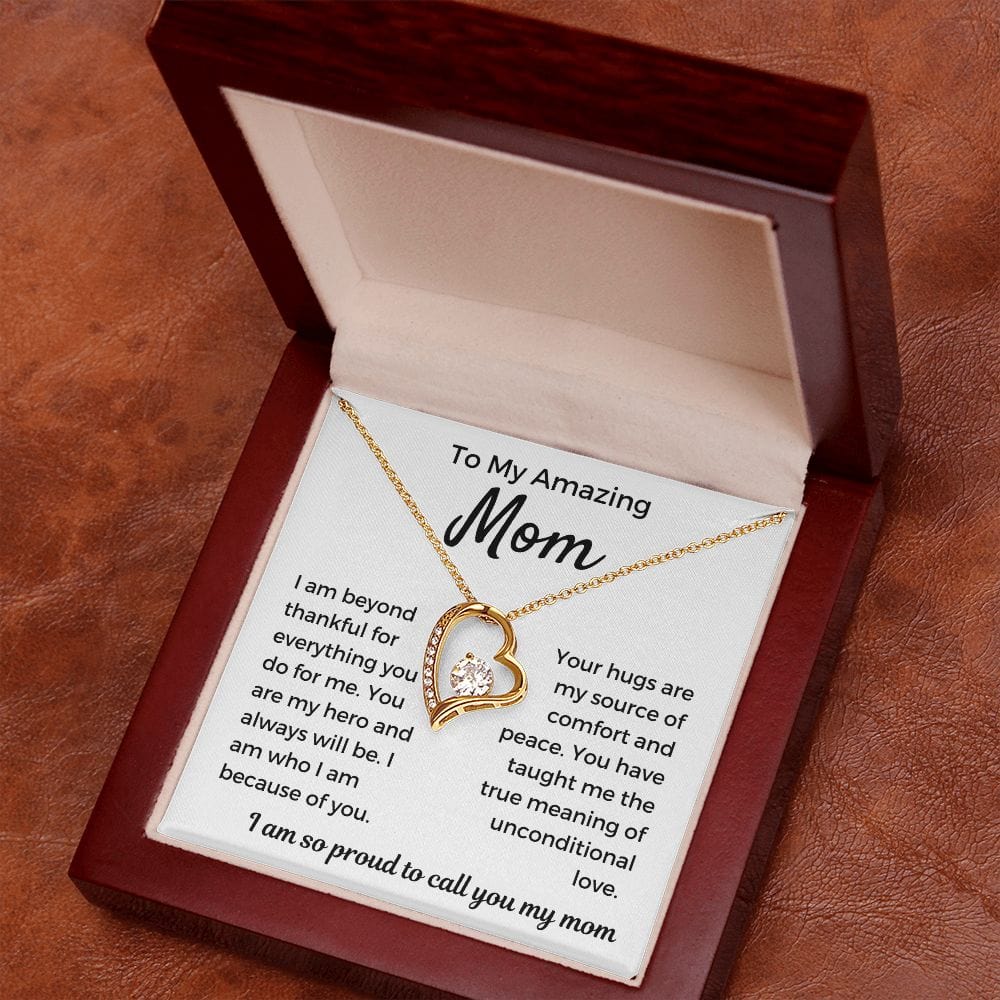 Gift For Mom | To My Amazing Mom, Mother Necklace, Mothers day, Birthday