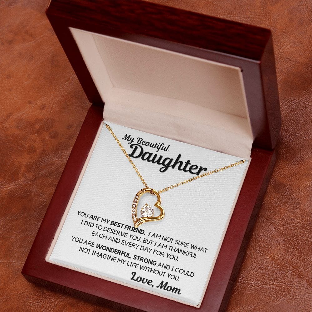 Daughter Gift | From Mom, To My Beautiful Daughter, Birthday, Graduation