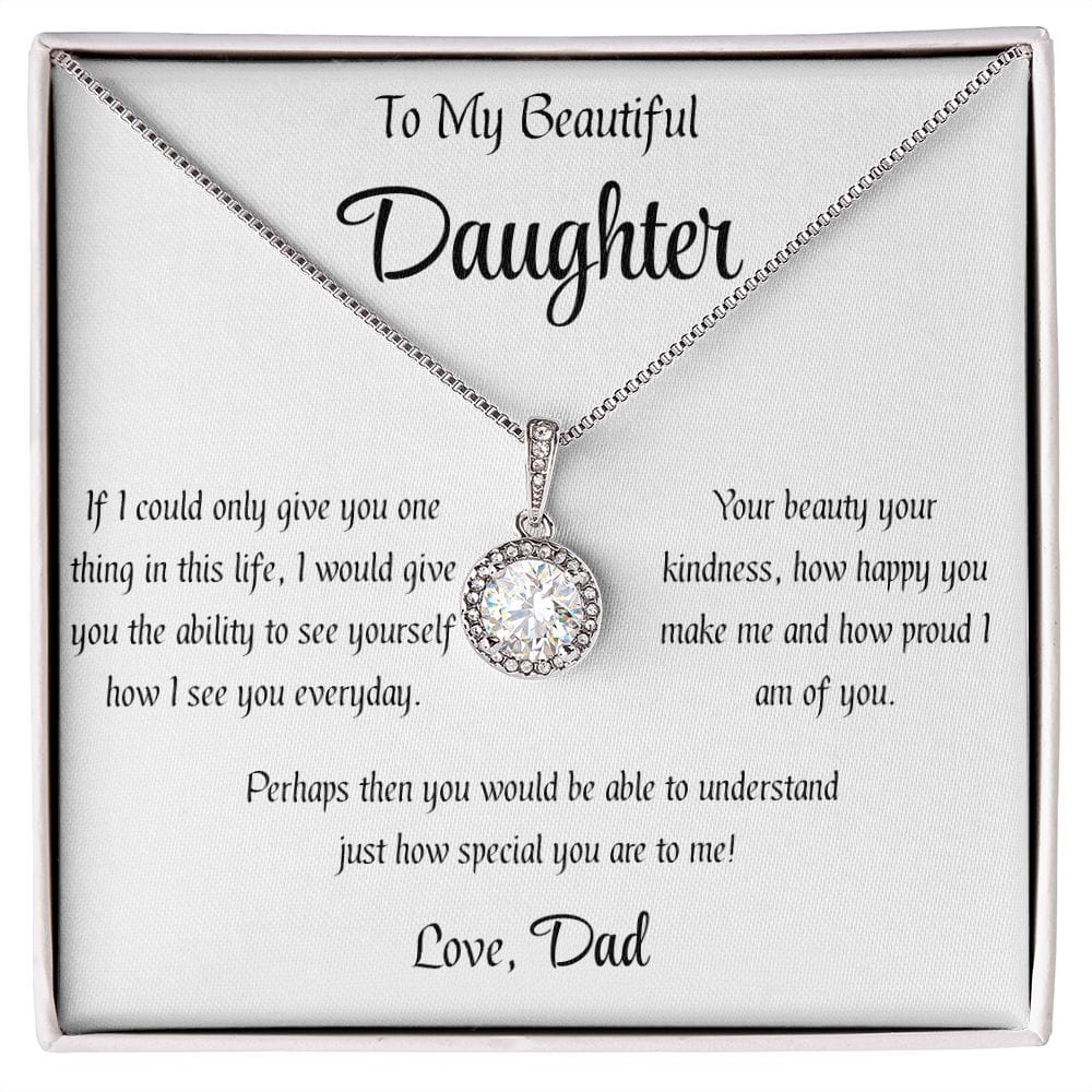 To Daughter - how Special You Are Necklace