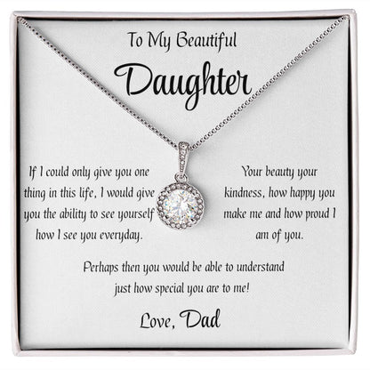 To Daughter - how Special You Are Necklace