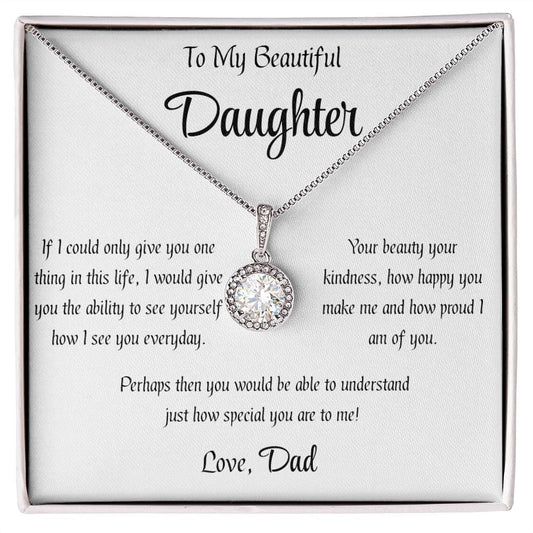 To Daughter - how Special You Are Necklace