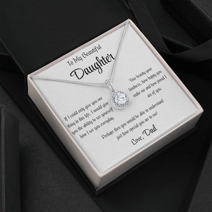 To Daughter - how Special You Are Necklace