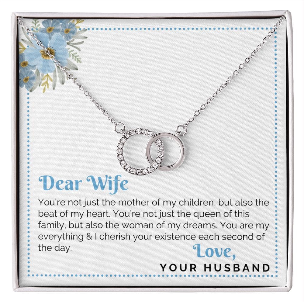 To Wife - You Are My Everything Double Rings Necklace