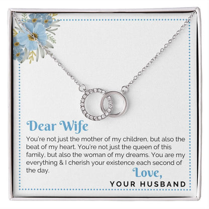 To Wife - You Are My Everything Double Rings Necklace