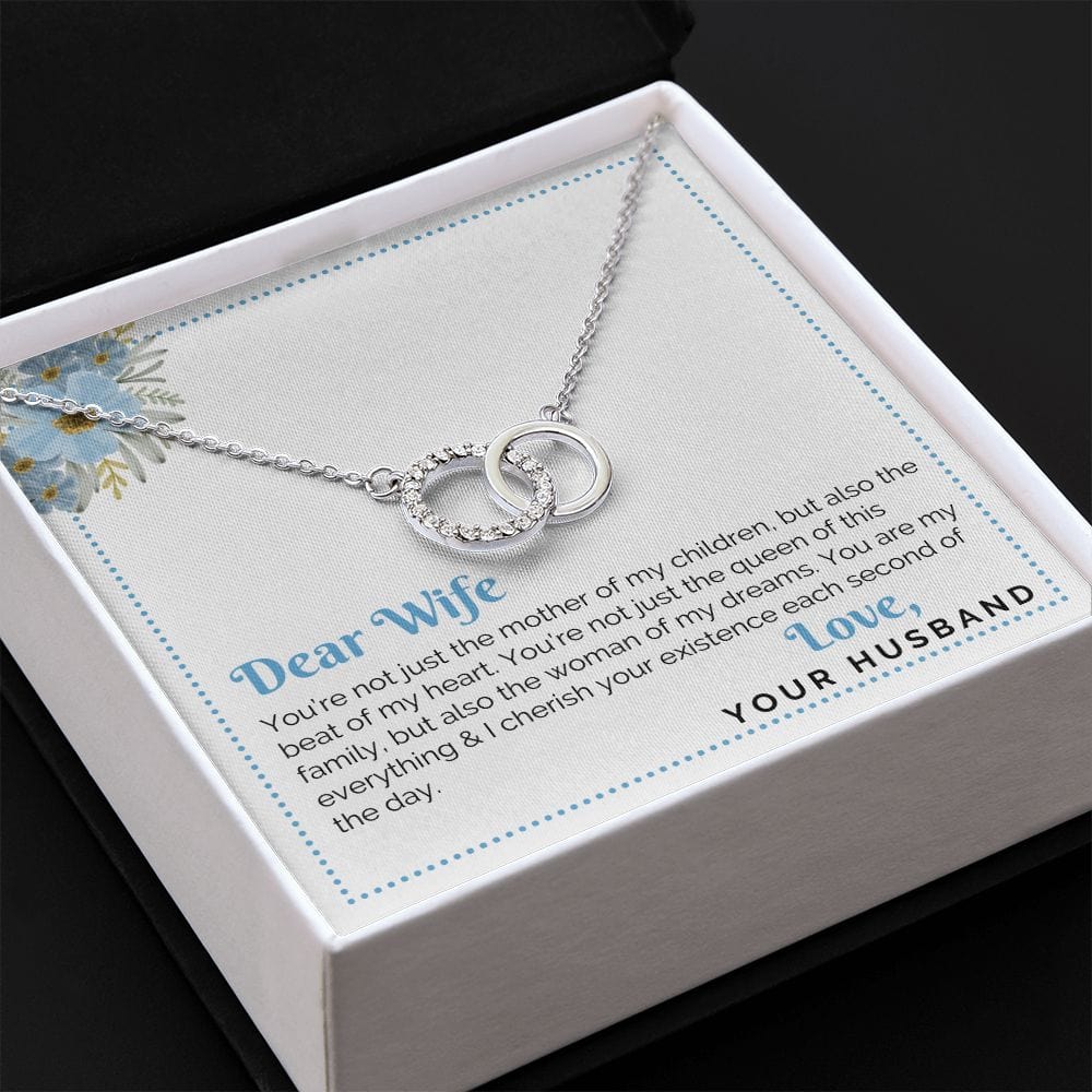 To Wife - You Are My Everything Double Rings Necklace