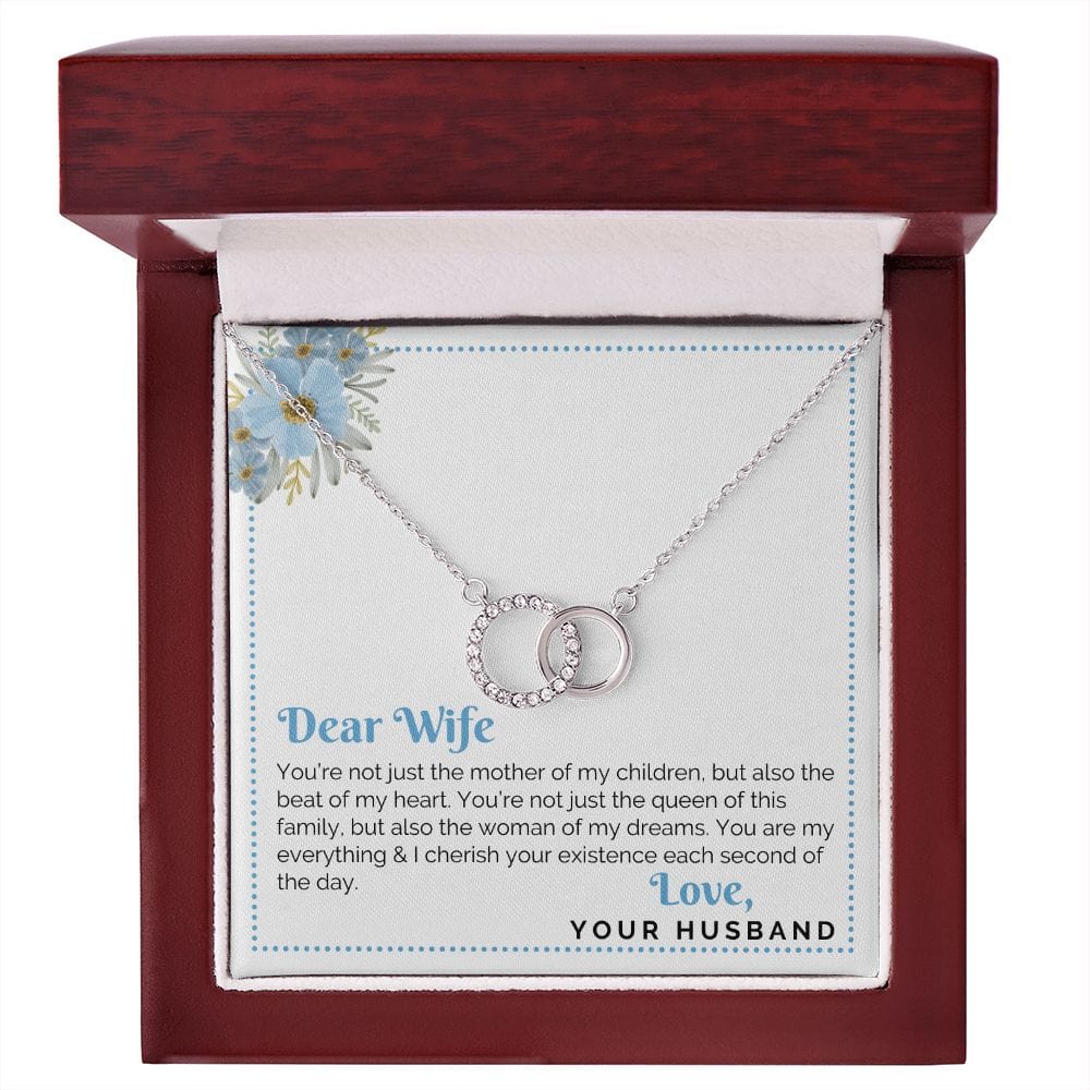 To Wife - You Are My Everything Double Rings Necklace