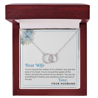 To Wife - You Are My Everything Double Rings Necklace