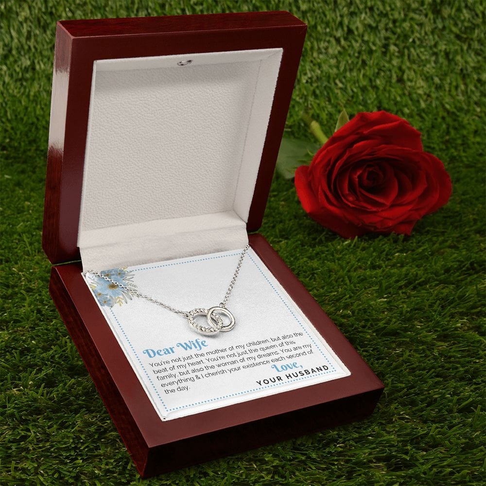 To Wife - You Are My Everything Double Rings Necklace