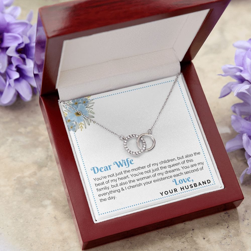 To Wife - You Are My Everything Double Rings Necklace