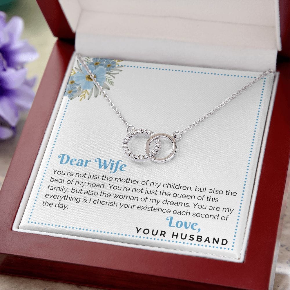 To Wife - You Are My Everything Double Rings Necklace