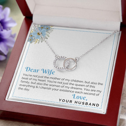 To Wife - You Are My Everything Double Rings Necklace