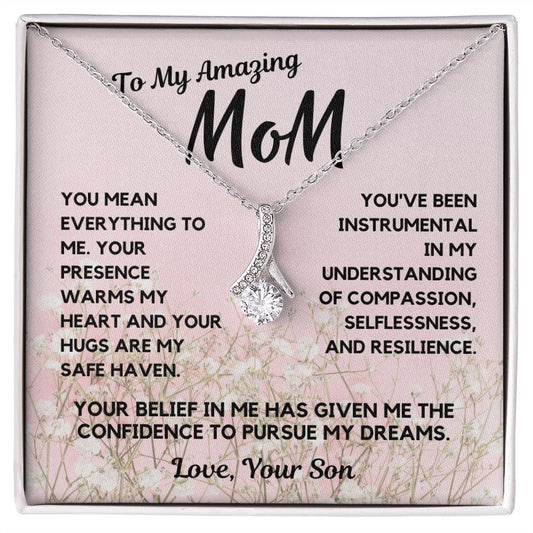 Mom Gift | To My Amazing Mom, From Son, Mothers Day, Birthday, Or Just Because