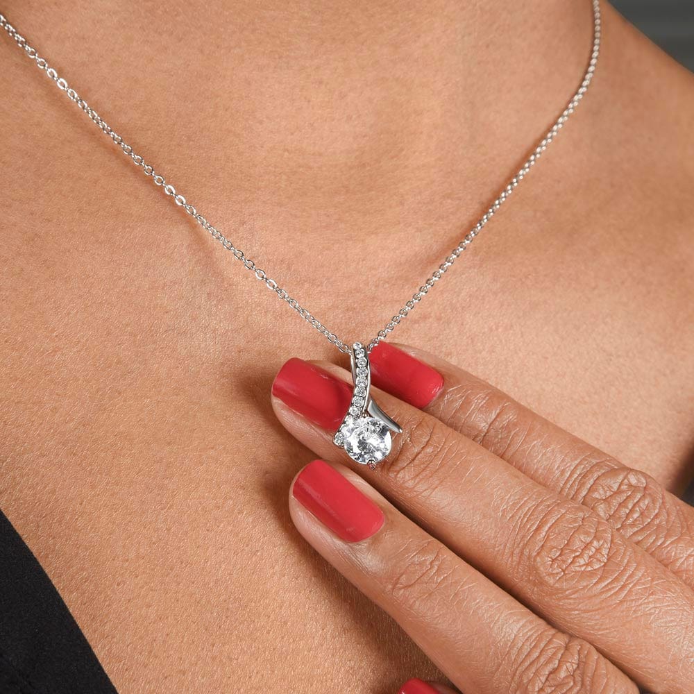 To My Girlfriend You Are My Dream Valentines Necklace