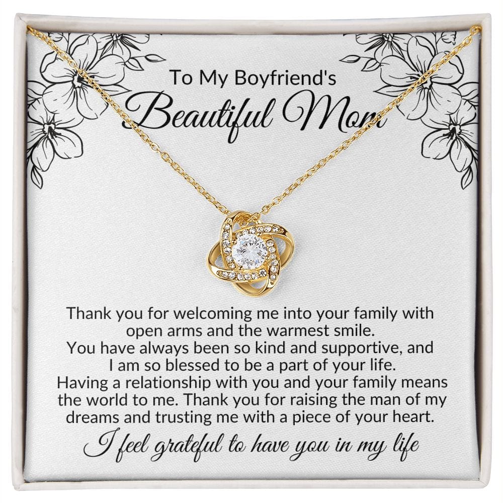 Boyfriend's Mom Gift | Beautiful Mom Necklace, Future Mother In Law, Birthday, Mothers Day