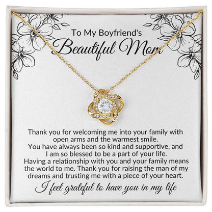 Boyfriend's Mom Gift | Beautiful Mom Necklace, Future Mother In Law, Birthday, Mothers Day